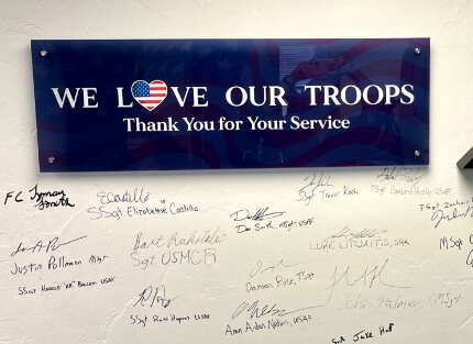 We Love Our Troops Aspen Ridge Physical Therapy